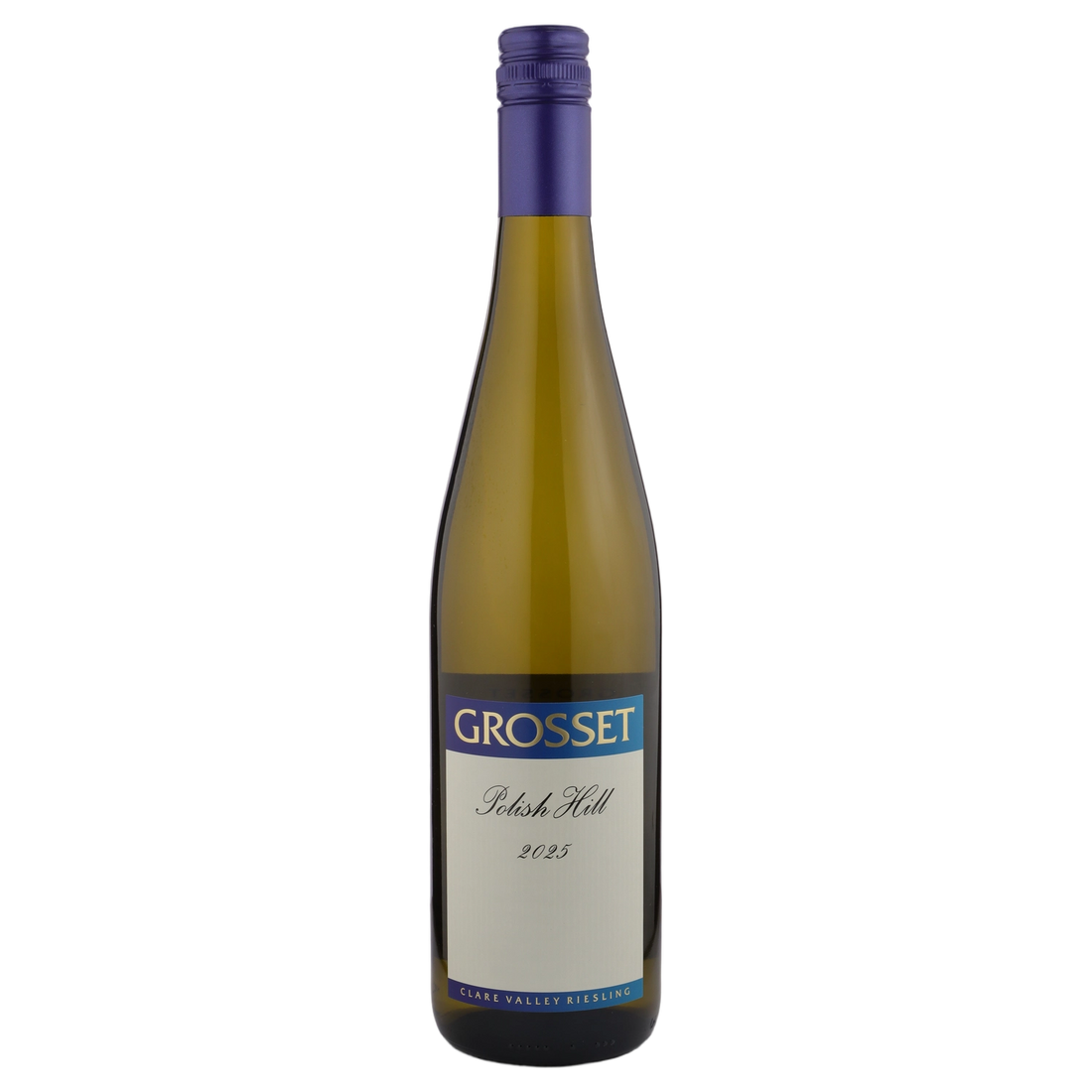 A bottle of 2025 Grosset Polish Hill Riesling 750ml White Wine