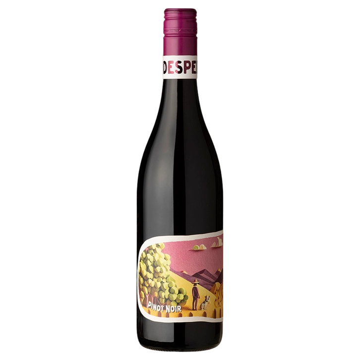 A bottle of 2025 The Pawn El Desperado Pinot Noir 750ml Red Wine