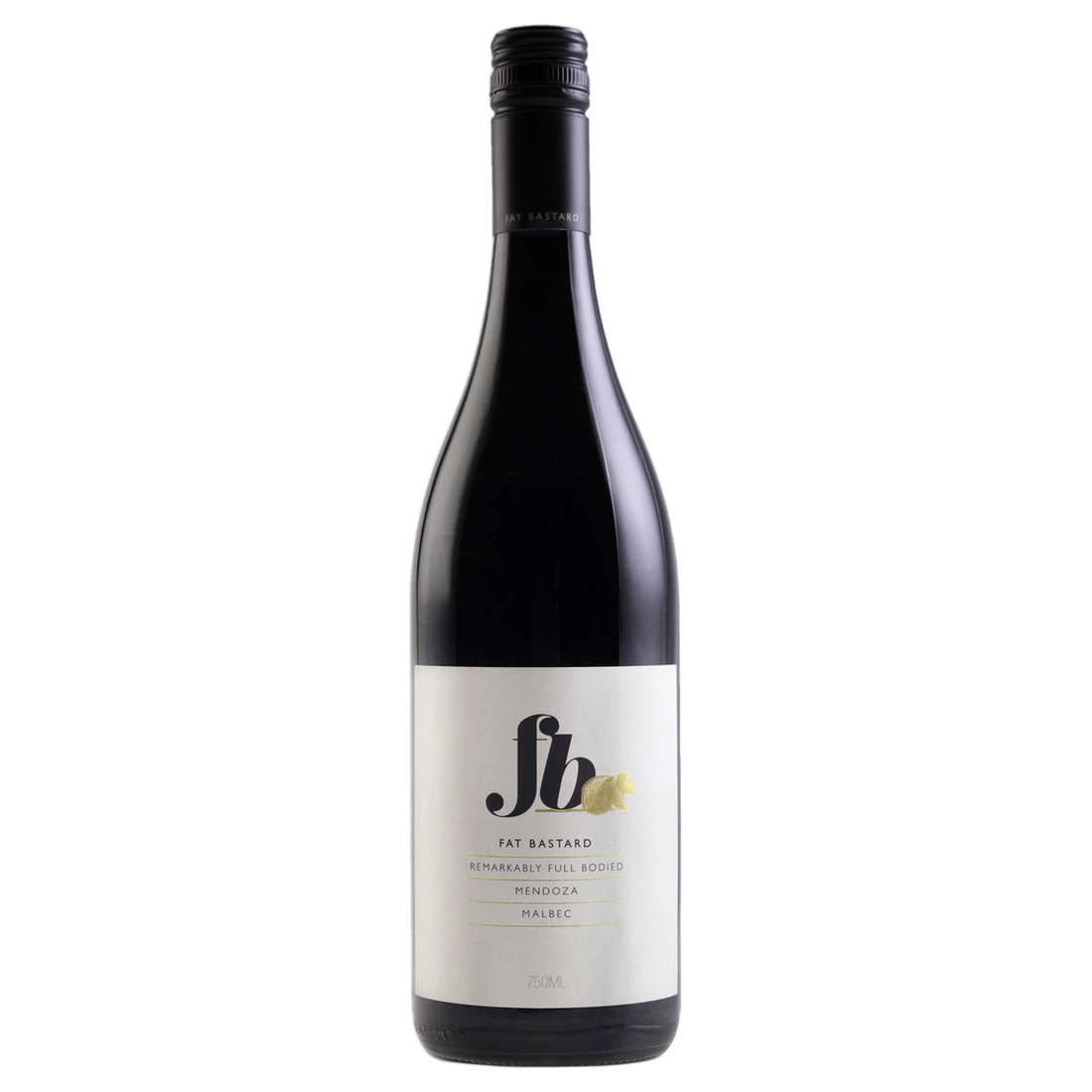A bottle of 2025 Fat Bastard Malbec 750ml Red Wine