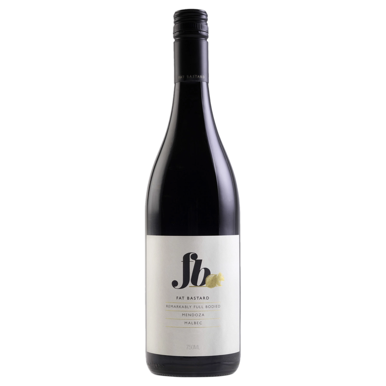 A bottle of 2025 Fat Bastard Malbec 750ml Red Wine