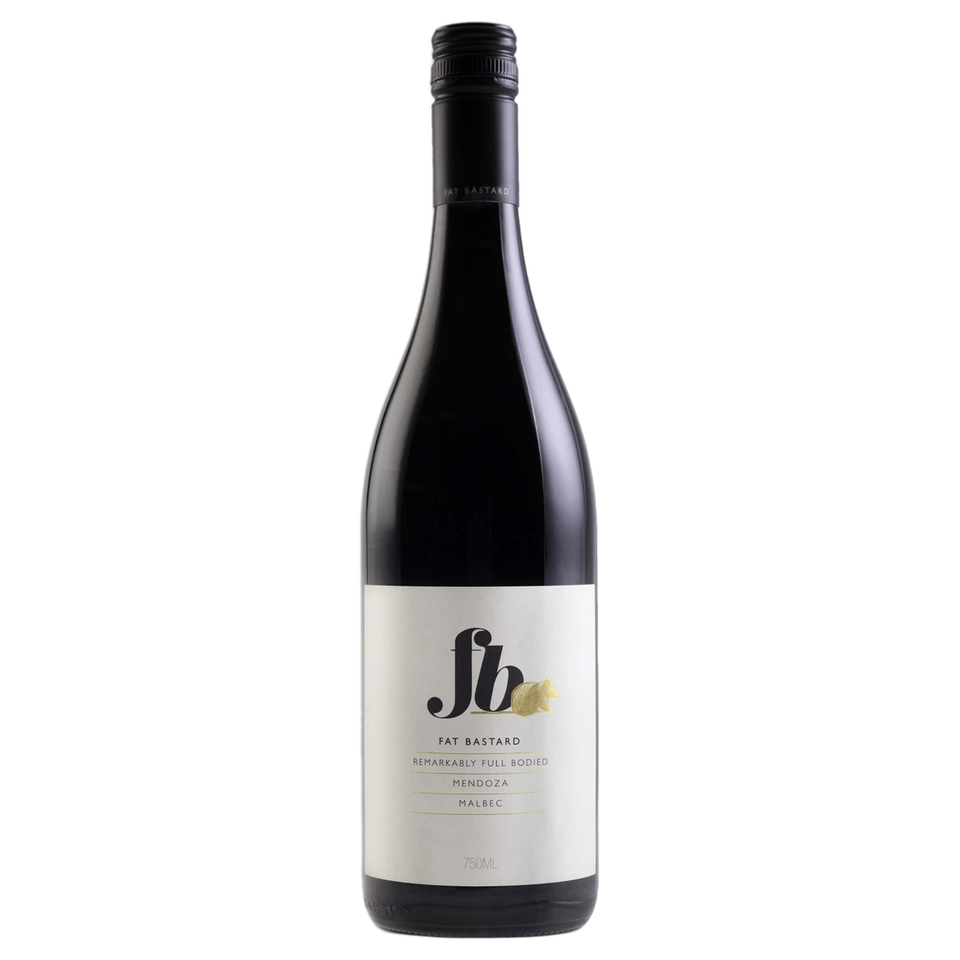 A bottle of 2025 Fat Bastard Malbec 750ml Red Wine