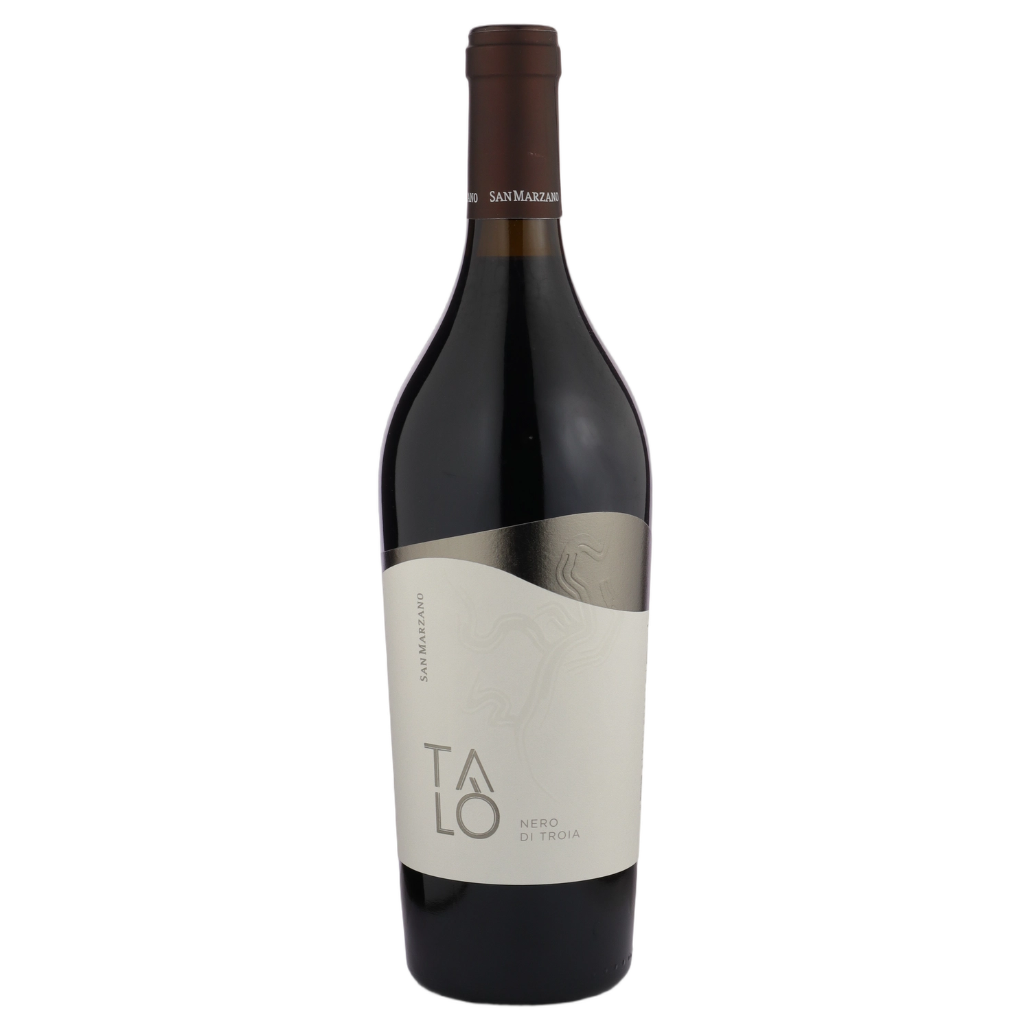 A bottle of 2023 San Marzano Talo Nero di Troia 750ml Red Wine