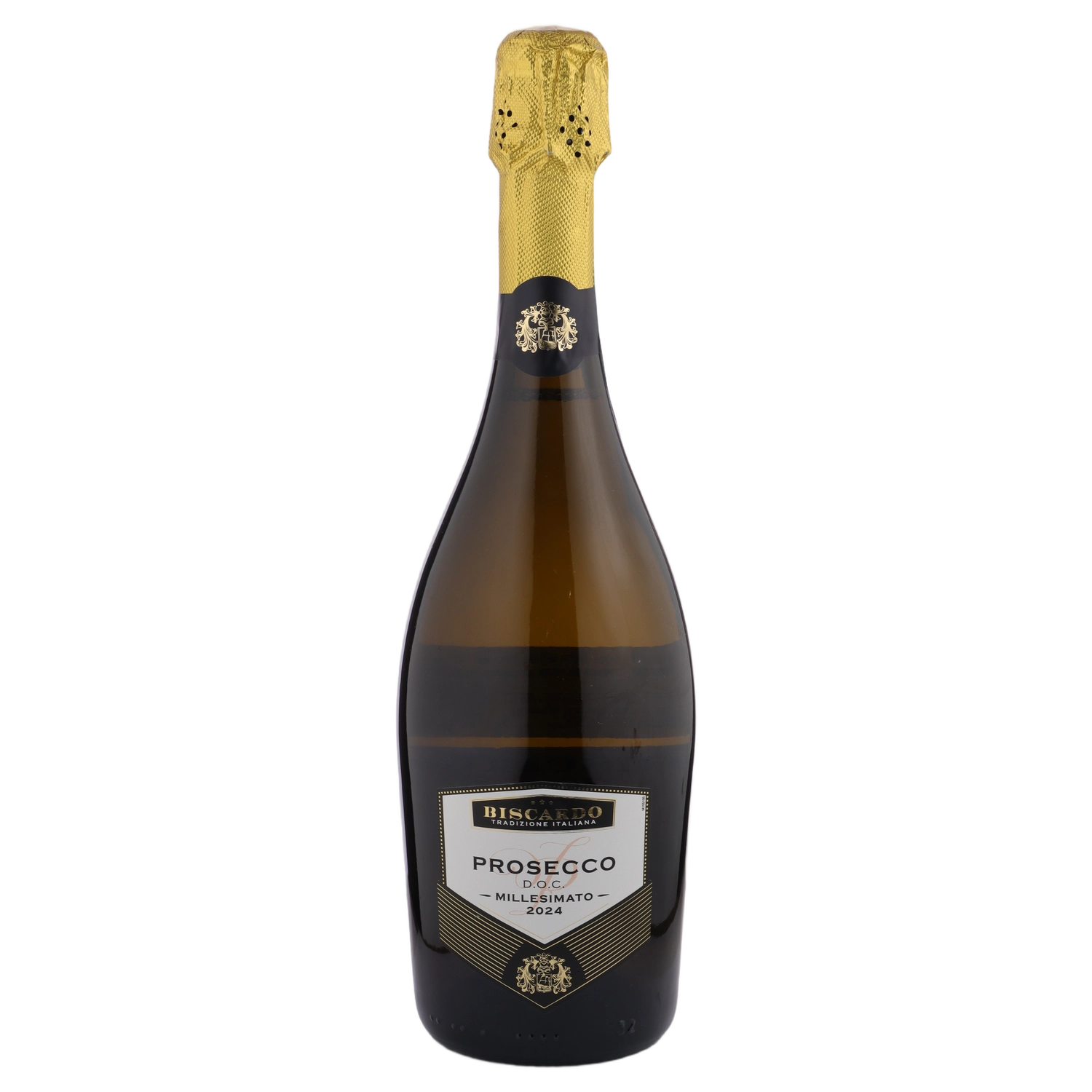 A bottle of Biscardo Prosecco DOC Millesimato 2024 750ml Sparkling Wine