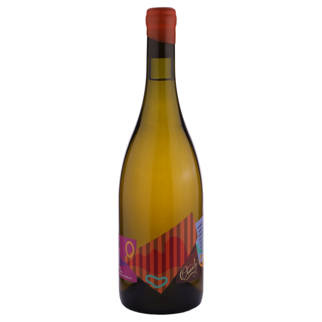A bottle of 2022 Quealy Turbul Ribolla Gialla 750ml White Wine