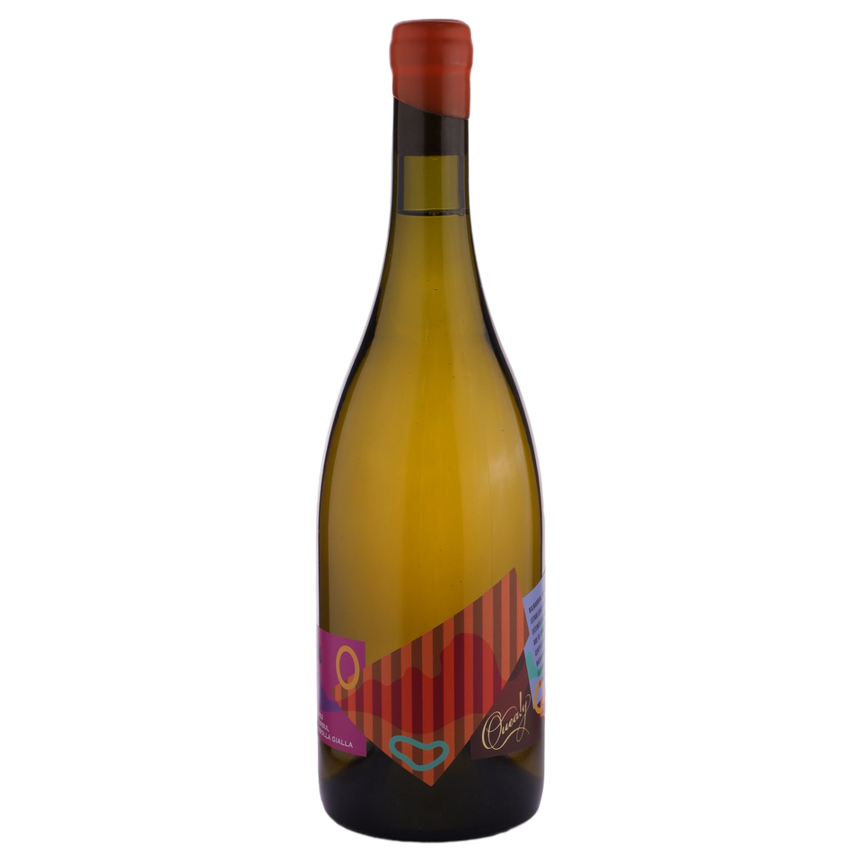 A bottle of 2022 Quealy Turbul Ribolla Gialla 750ml White Wine