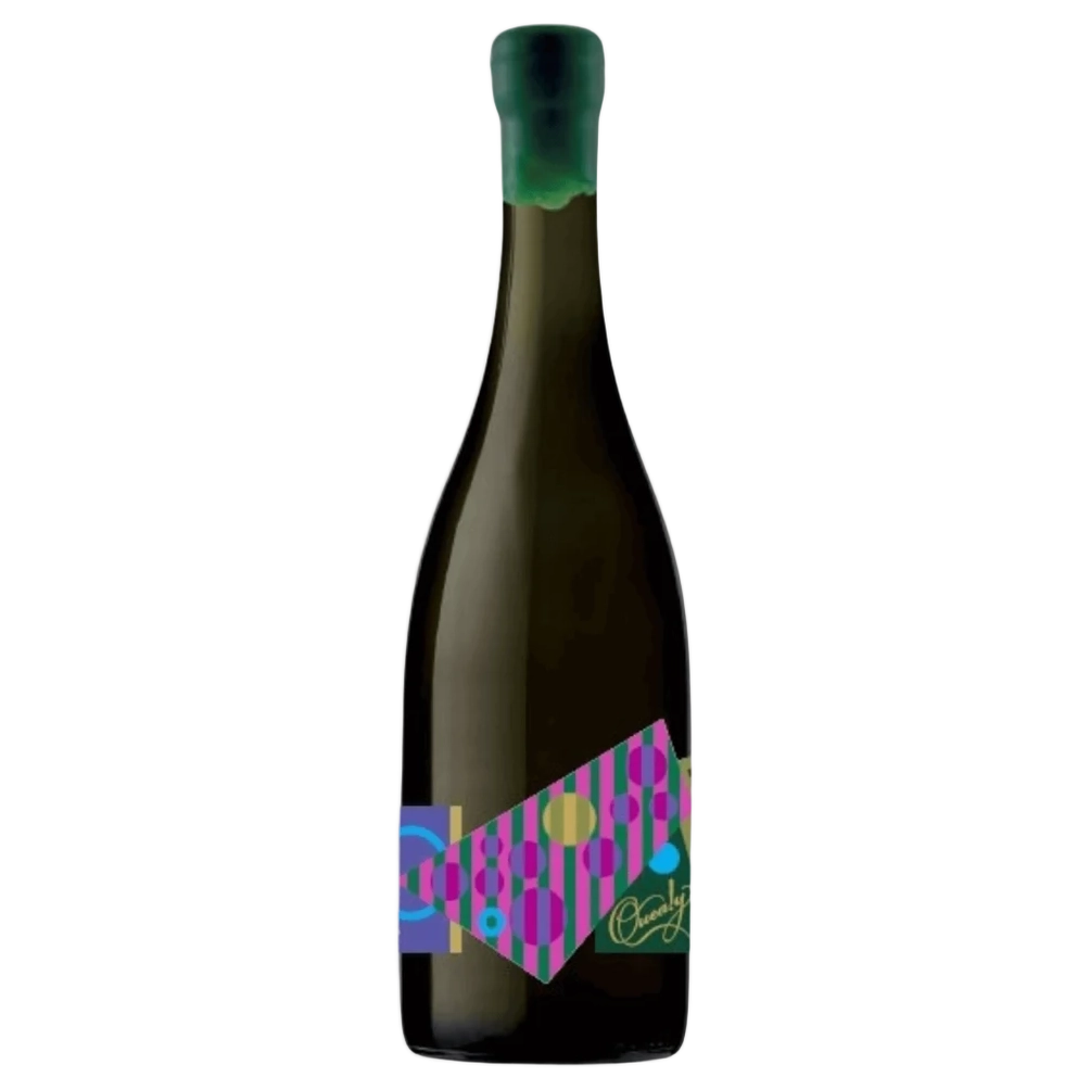 A bottle of 2022 Quealy Turbul Moscato Giallo 750ml White Wine