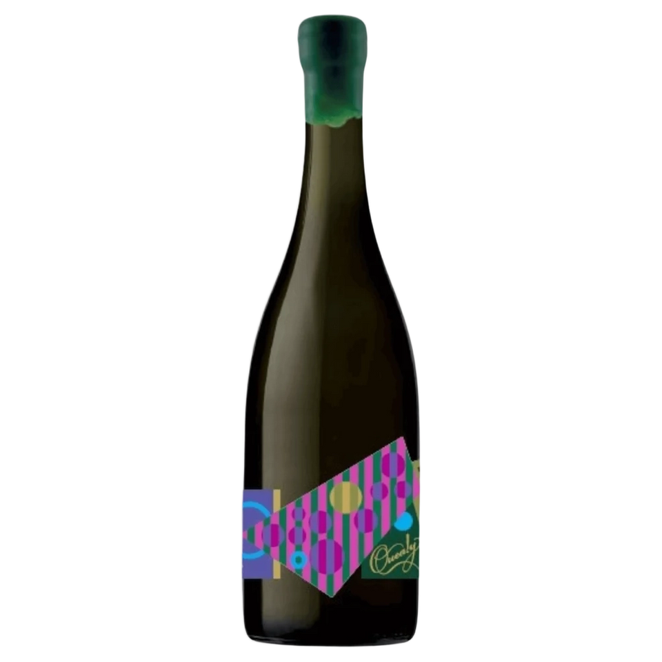 A bottle of 2022 Quealy Turbul Moscato Giallo 750ml White Wine