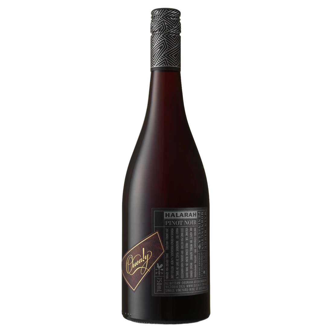A bottle of 2024 Quealy Halarah Pinot Noir 750ml Red Wine