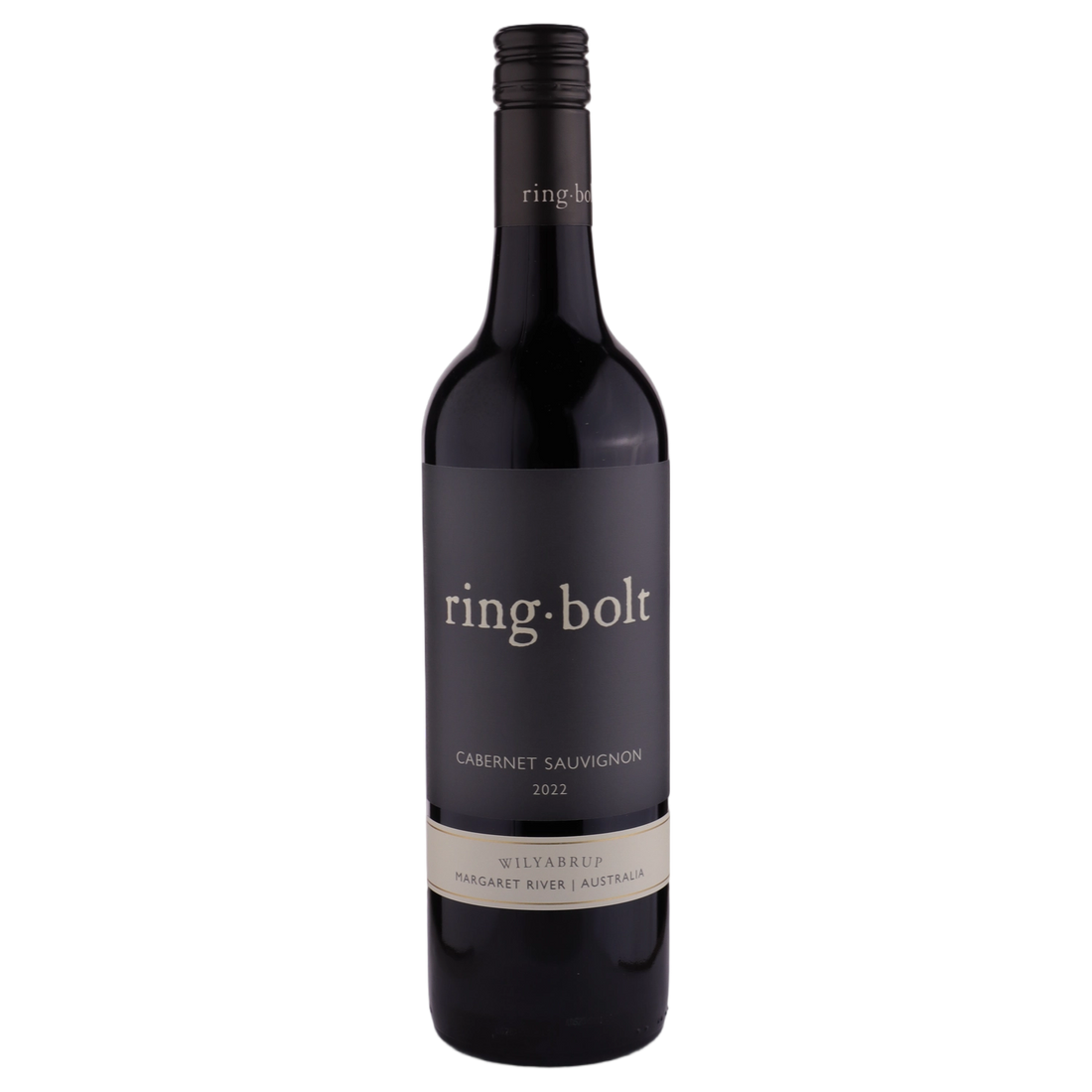 A bottle of 2022 Ringbolt Cabernet Sauvignon 750ml Red Wine