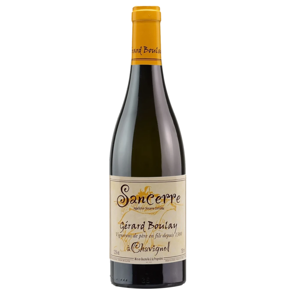 A bottle of 2024 Domaine Gérard Boulay Sancerre à Chavignol 750ml White Wine