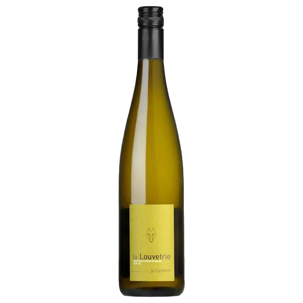 A bottle of 2023 Jo Landron Muscadet Sèvre et Maine La Louvetrie 750ml White Wine