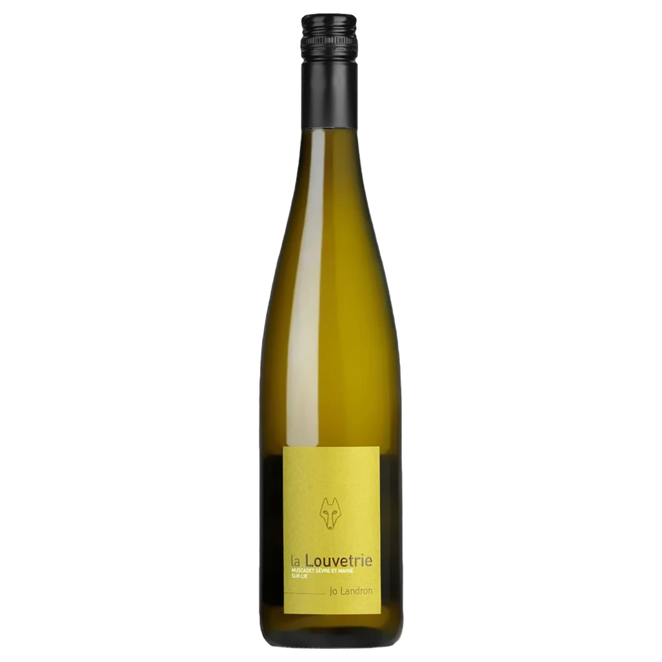 A bottle of 2023 Jo Landron Muscadet Sèvre et Maine La Louvetrie 750ml White Wine