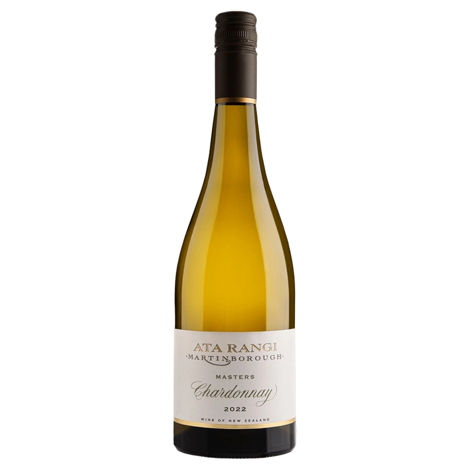 A bottle of 2022 Ata Rangi Masters Chardonnay 750ml White Wine