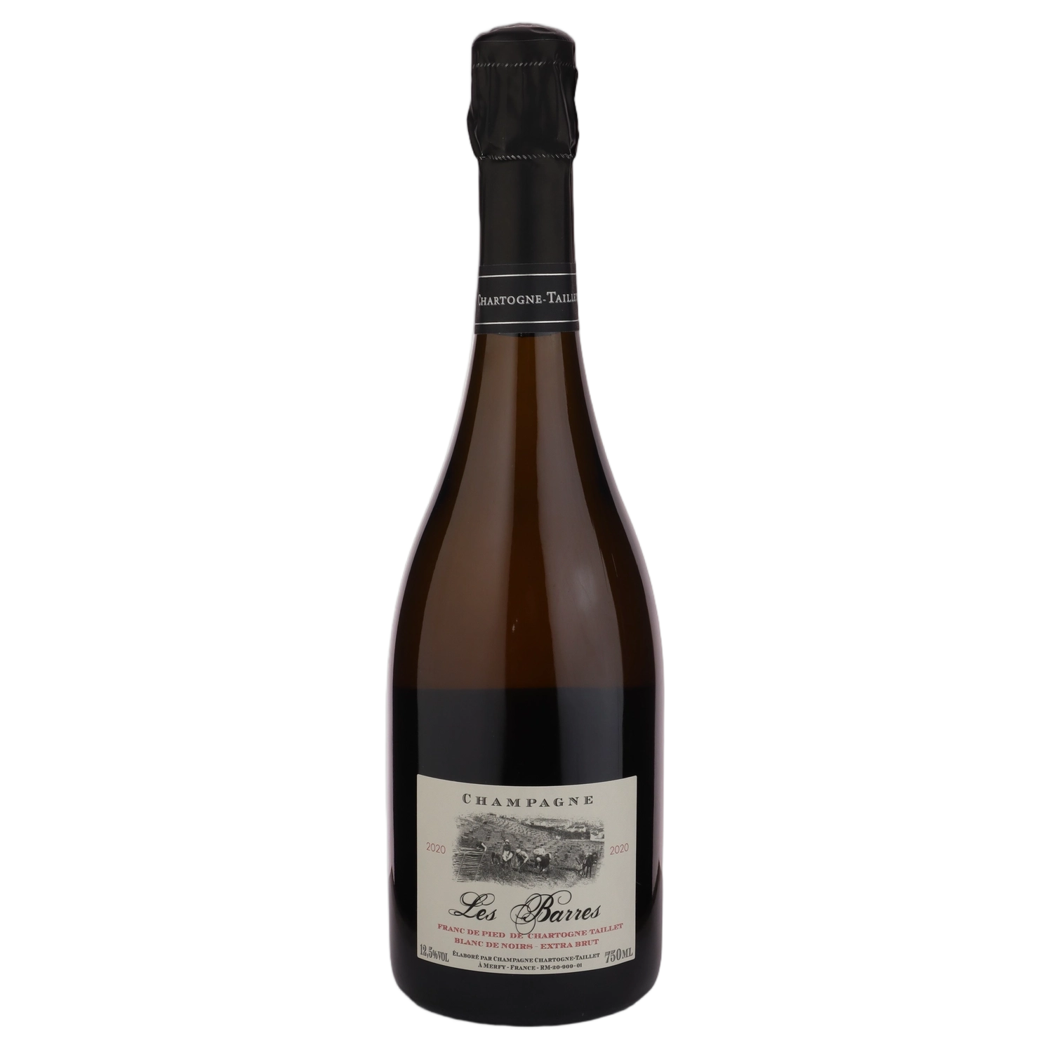 A bottle of 2020 Chartogne Taillet Cuvée Les Barres (Disg. TBC) 750ml Sparkling Wine
