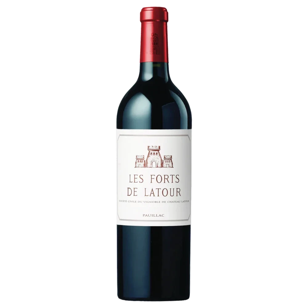 A bottle of 2006 Les Forts De Latour 750ml Red Wine