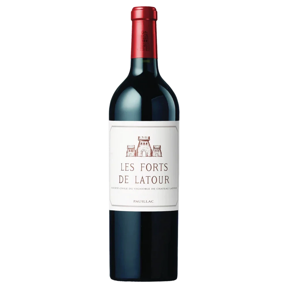 A bottle of 2007 Les Forts De Latour 750ml Red Wine