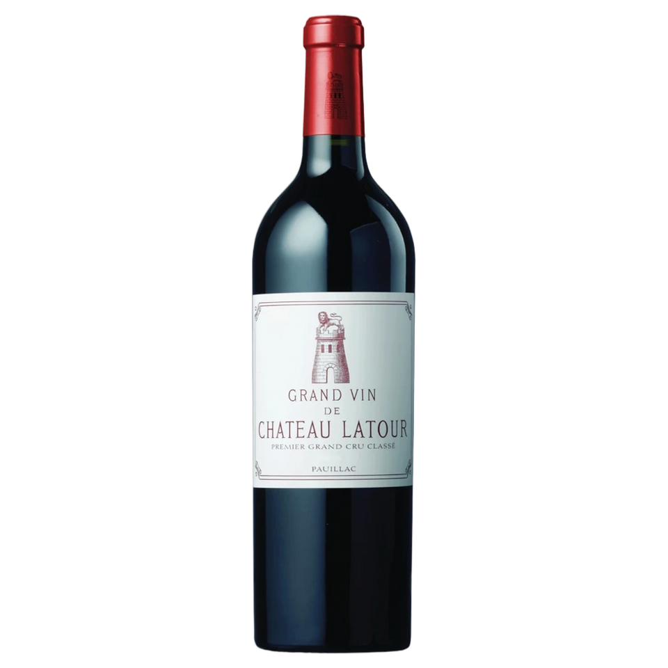 A bottle of 2000 Chateau Latour 750ml Red Wine