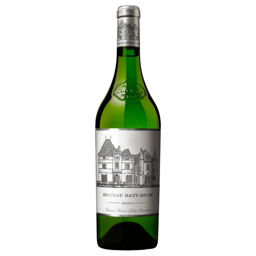 A bottle of 2004 Chateau Haut Brion White 750ml Red Wine