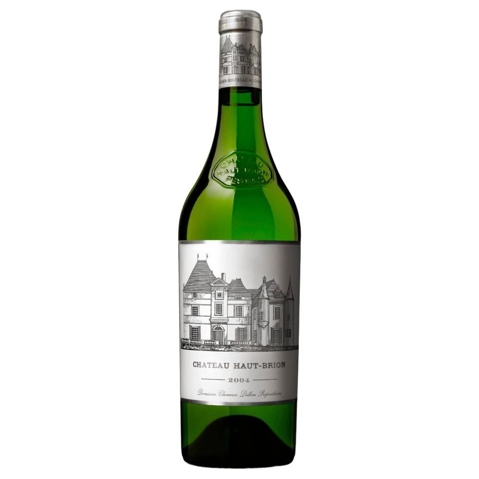 A bottle of 2004 Chateau Haut Brion White 750ml Red Wine