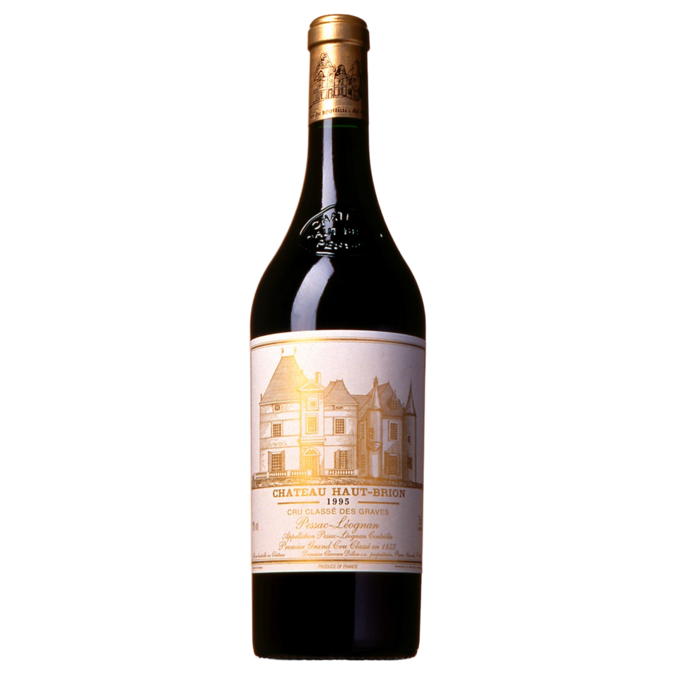 A bottle of 1995 Chateau Haut Brion 750ml Red Wine