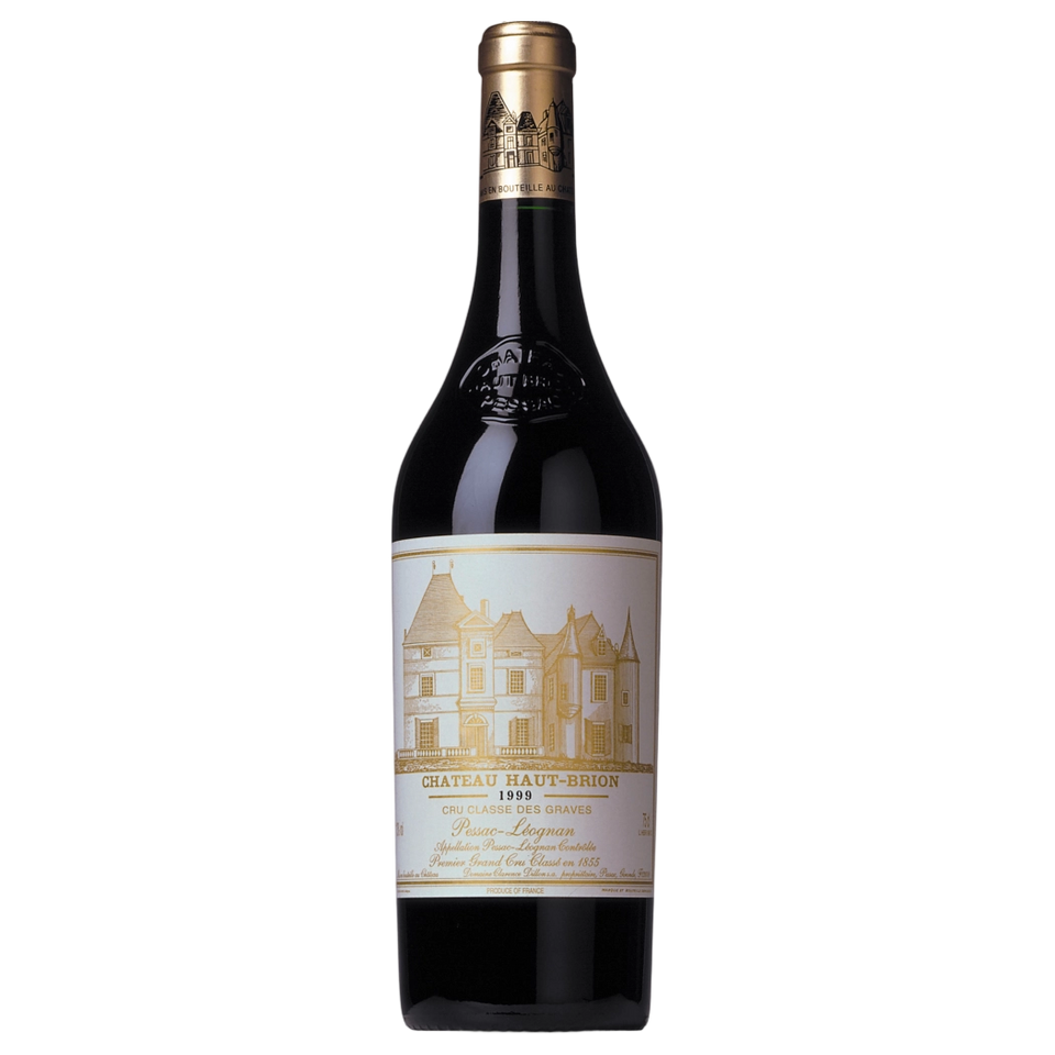 A bottle of 1999 Chateau Haut Brion 750ml Red Wine