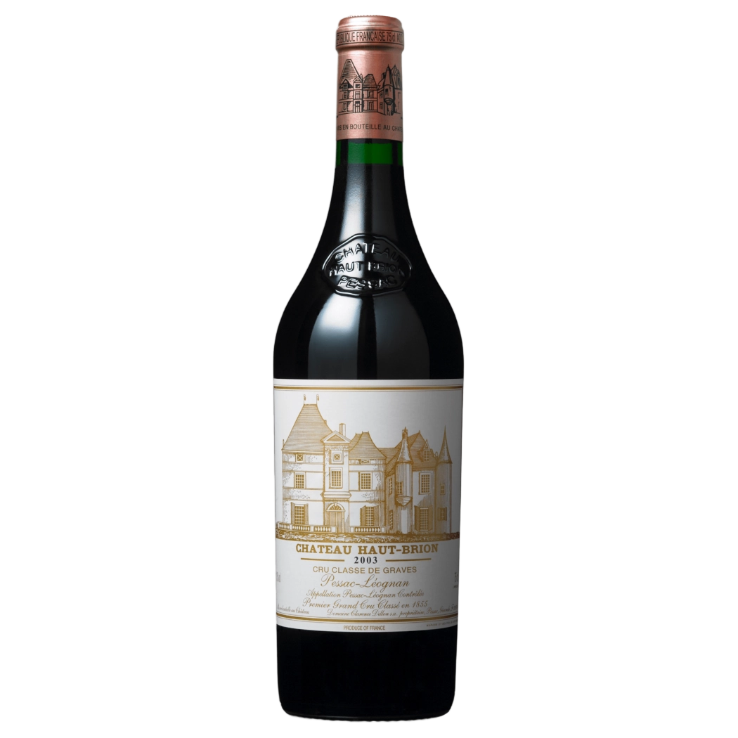 A bottle of 2003 Chateau Haut Brion 1500ml Red Wine