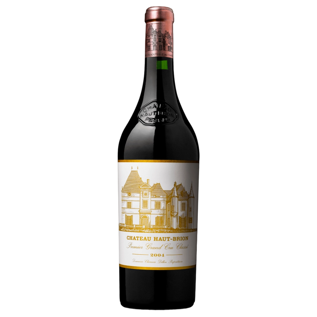 A bottle of 2004 Chateau Haut Brion 750ml Red Wine