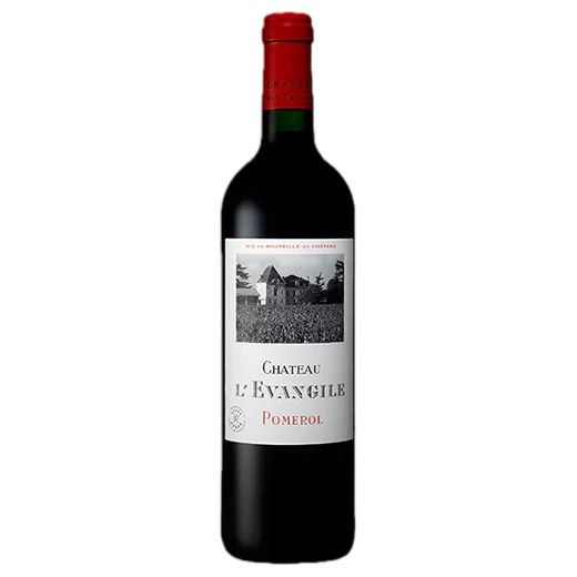 A bottle of 2012 Chateau L'Evangile 750ml Red Wine