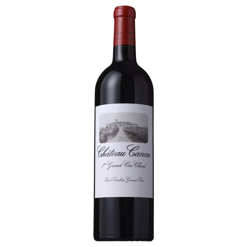 A bottle of 2014 Chateau Canon 1500ml Red Wine