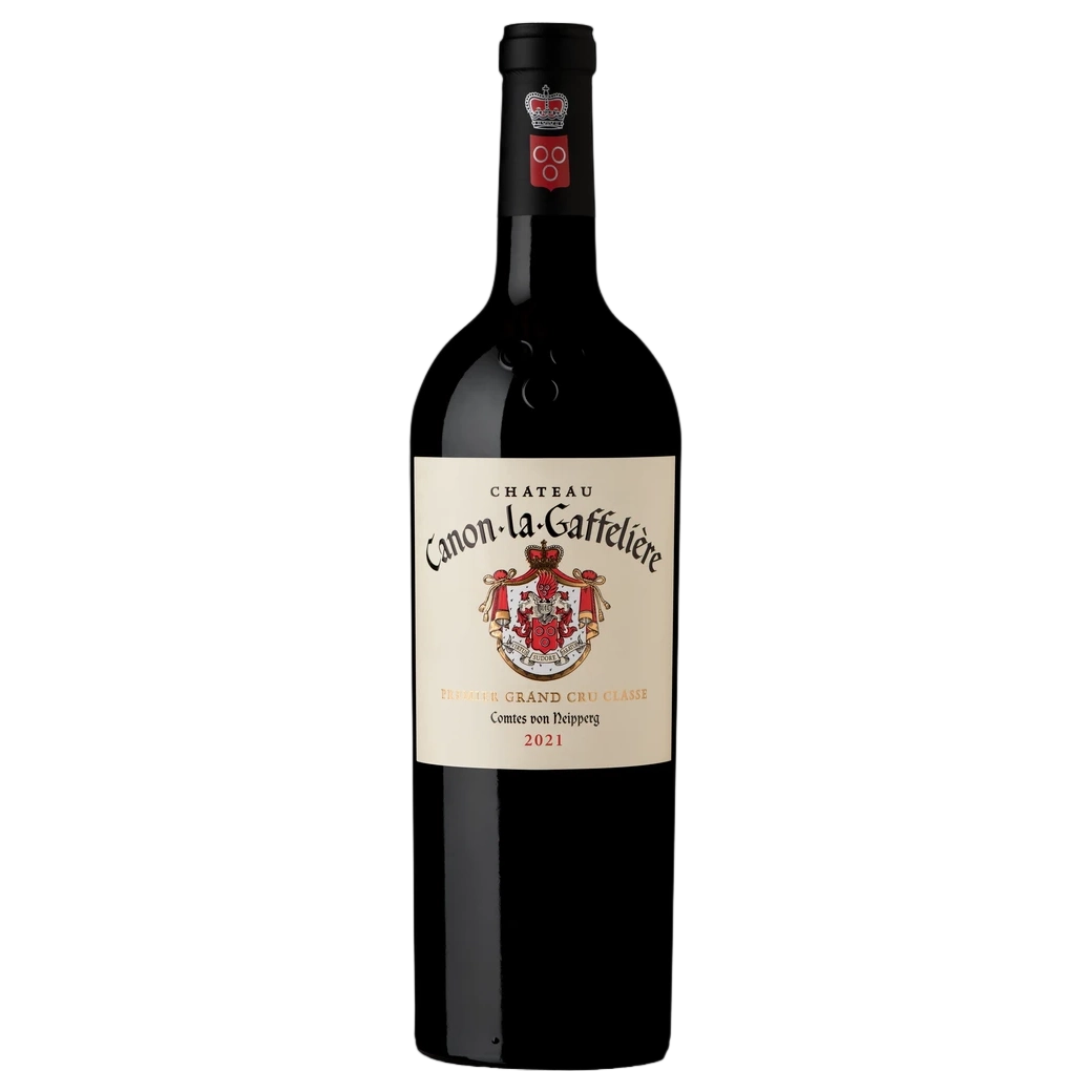 A bottle of 2004 Chateau Canon La Gaffeliere 3000ml Red Wine