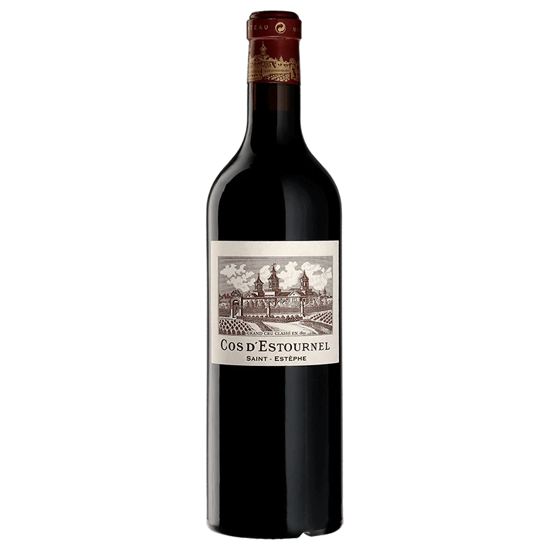 A bottle of 2001 Chateau Cos D'Estournel 750ml Red Wine