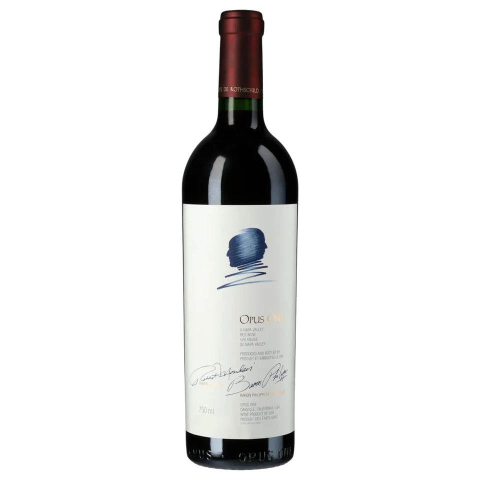 A bottle of 2022 Opus One 375ml Red Wine