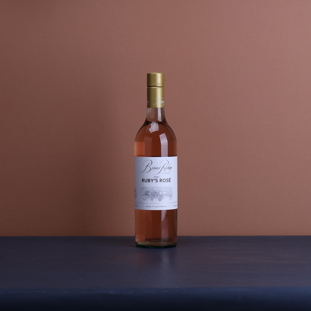 A bottle of Briar Ridge Ruby's Rose 2025 750ml Rose Wine