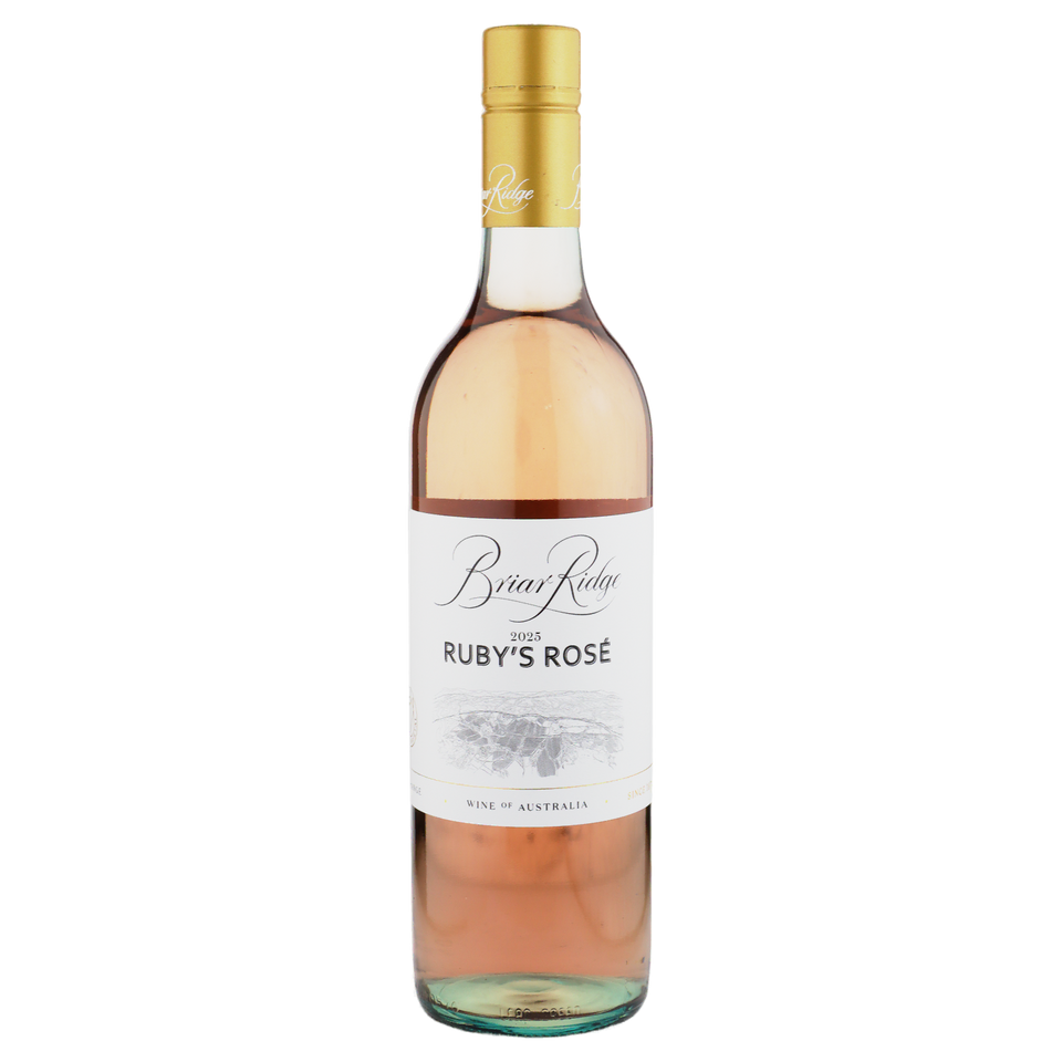 A bottle of Briar Ridge Ruby's Rose 2025 750ml Rose Wine
