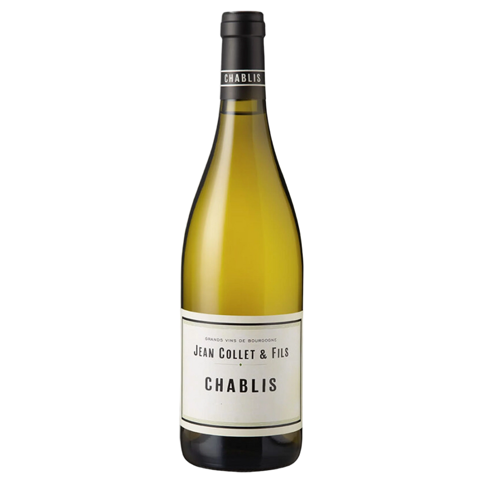A bottle of 2024 Jean Collet Chablis 750ml White Wine