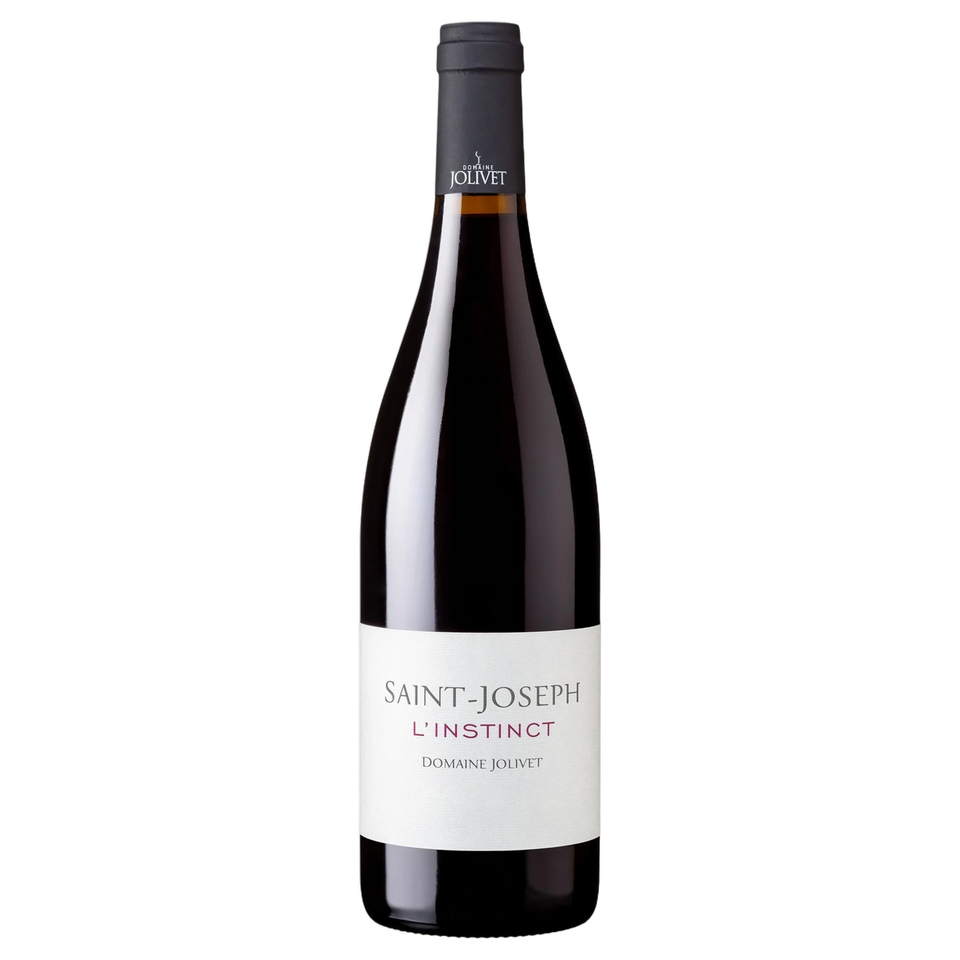 A bottle of 2022 Domaine Jolivet L'Instinct Saint Joseph 750ml Red Wine