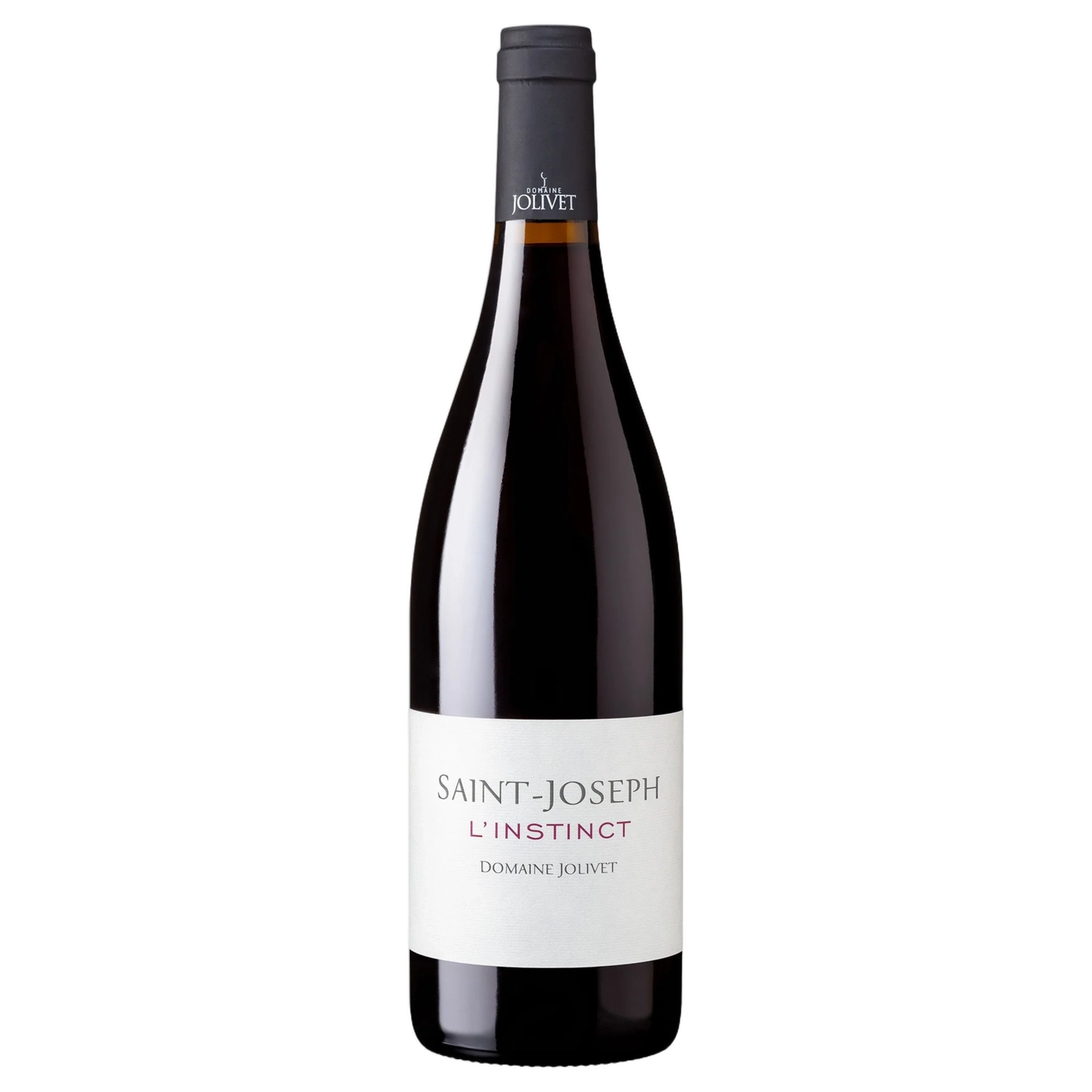 A bottle of 2023 Domaine Jolivet L'Instinct Saint Joseph 750ml Red Wine