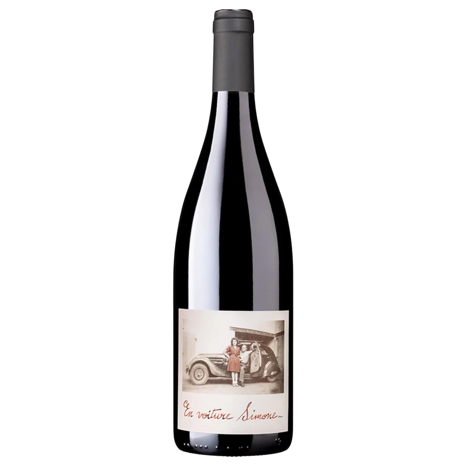 A bottle of 2024 Jp And Charly Thevenet Regnie En voiture Simone 750ml Red Wine