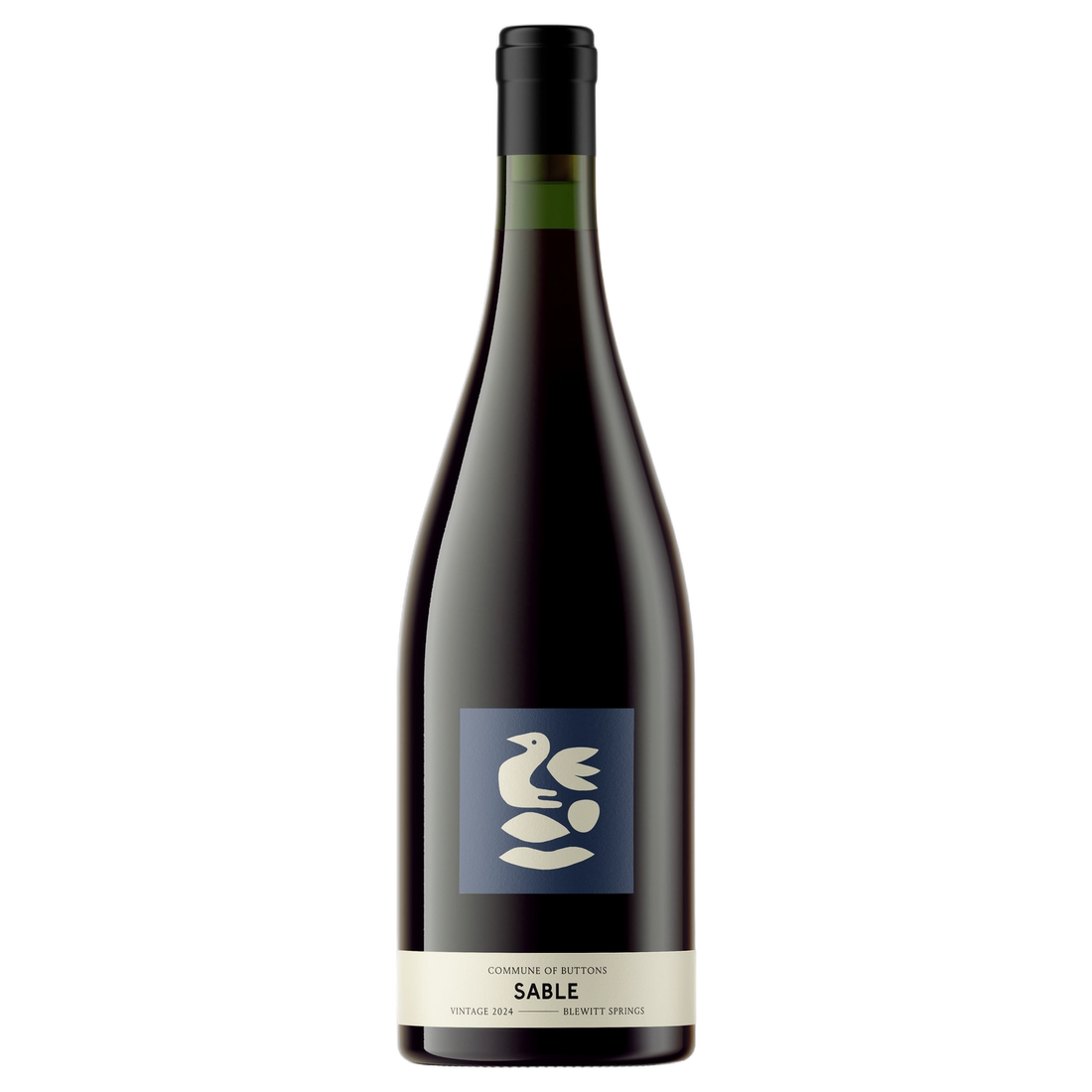 A bottle of 2024 Commune of Buttons Sable Syrah Grenache 750ml Red Wine