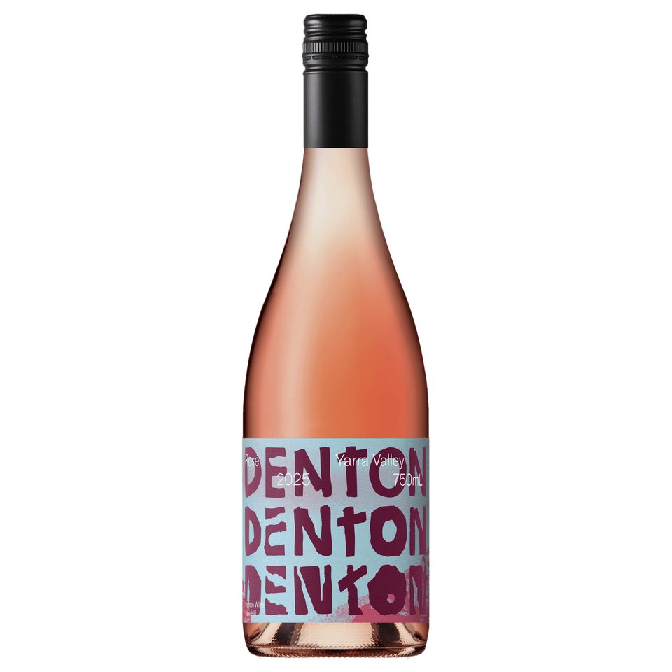 A bottle of 2025 Denton View Hill Rosé 750ml Rose Wine