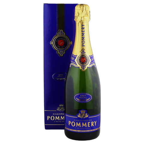 A bottle of Pommery Brut Royal Champagne NV 750ml Sparkling Wine