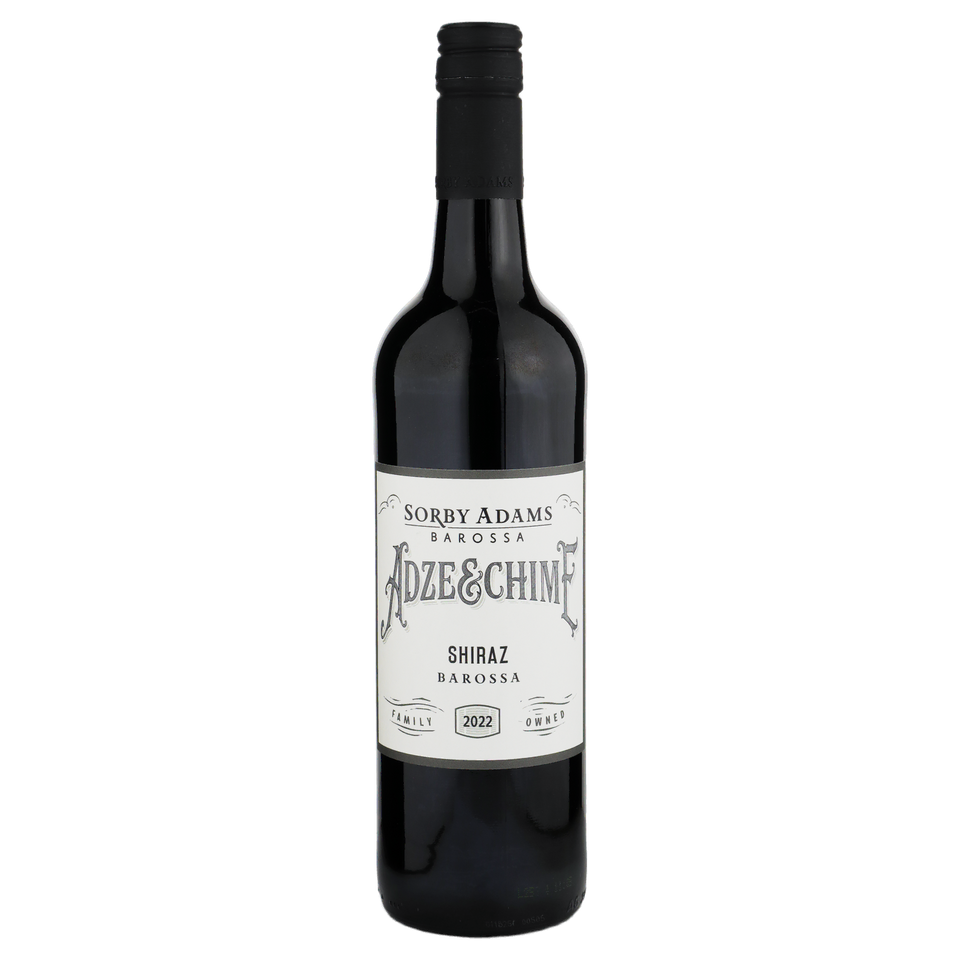 A bottle of Sorby Adams Adze & Chime Barossa Shiraz 2022 750ml Red Wine