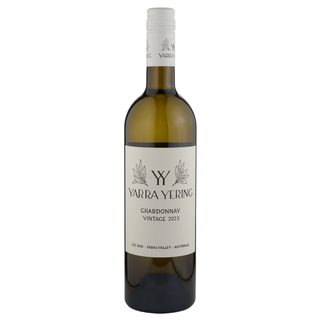 A bottle of 2023 Yarra Yering Chardonnay 750ml White Wine
