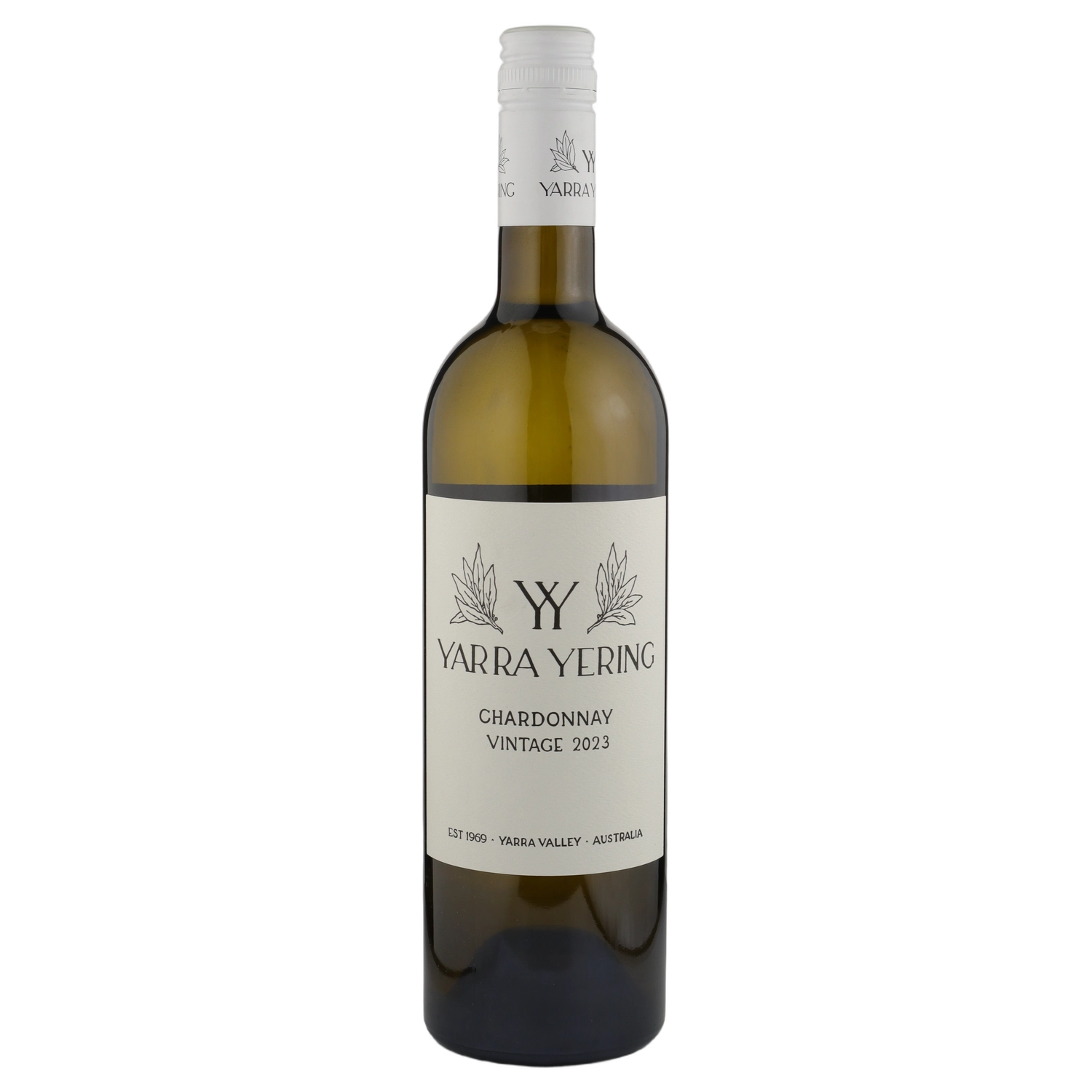 A bottle of 2023 Yarra Yering Chardonnay 750ml White Wine