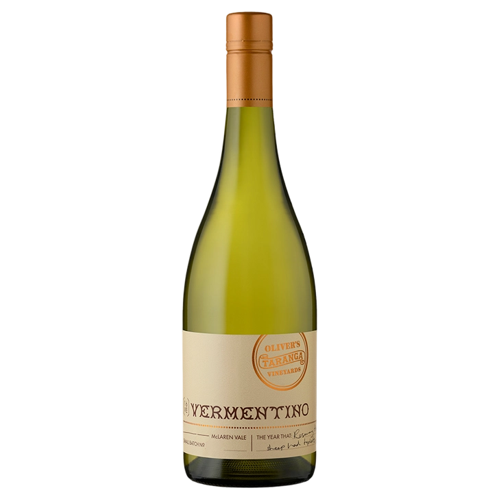 A bottle of 2025 Olivers Taranga Vermentino 6 Pk 750ml White Wine