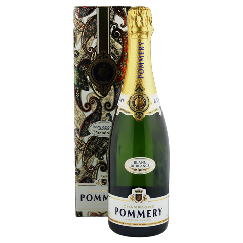 A bottle of NV Pommery Apanage Blanc De Blanc 750ml Sparkling Wine