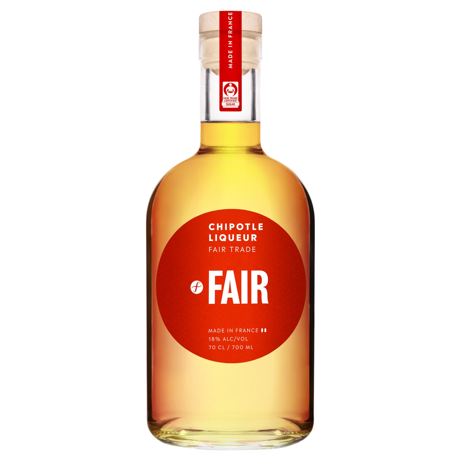 A bottle of FAIR Chipotle Liqueur 700ml