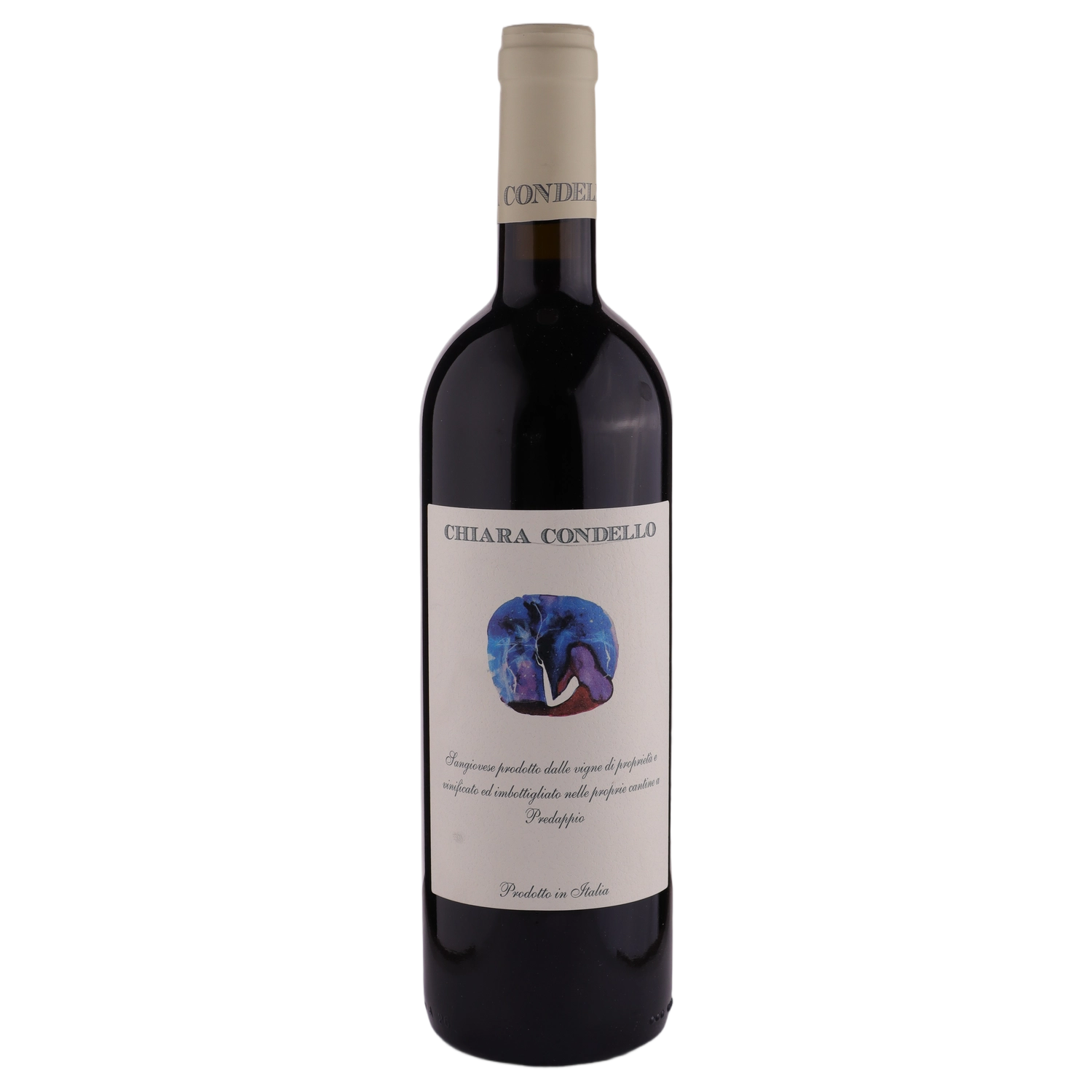 A bottle of Chiara Condello Predappio Sangiovese 2022 750ml Red Wine
