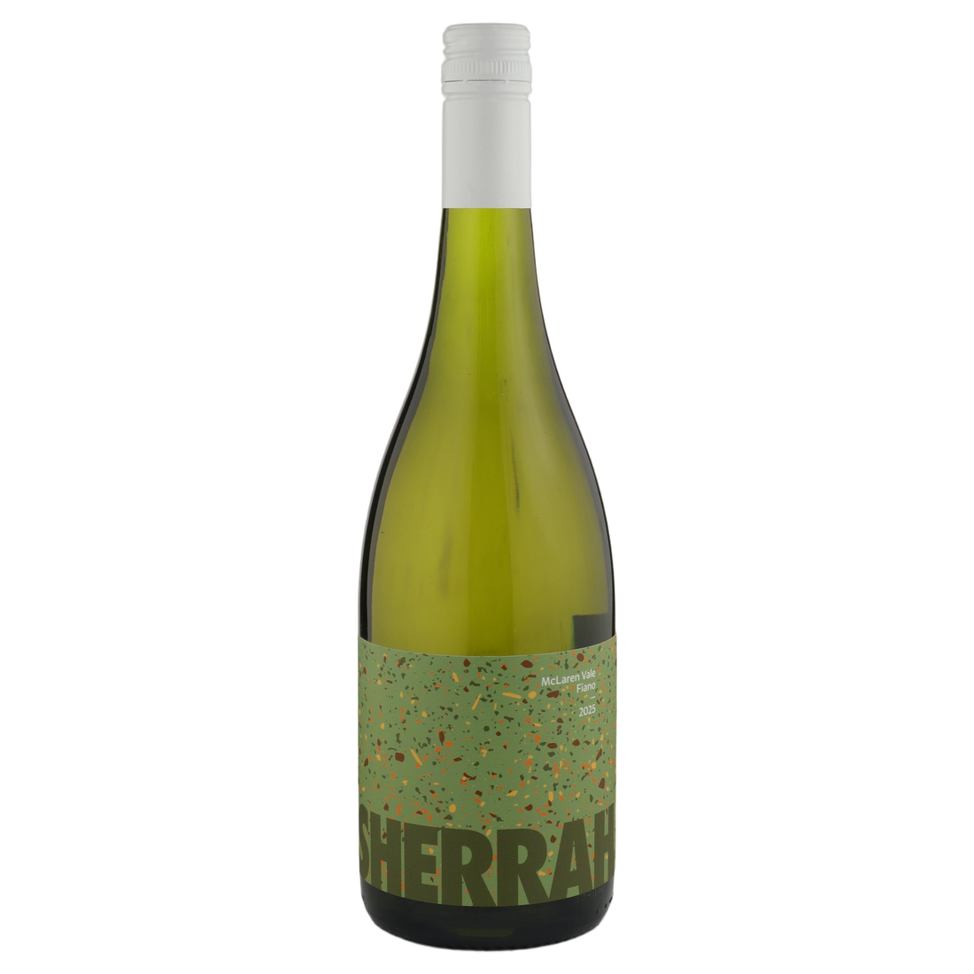 A bottle of 2025 Sherrah Fiano 750ml White Wine