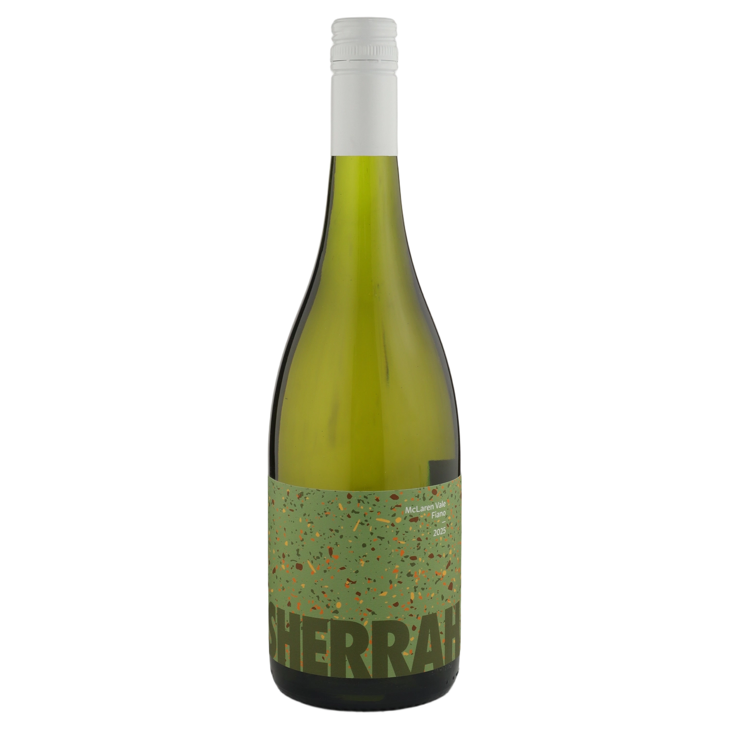 A bottle of 2025 Sherrah Fiano 750ml White Wine